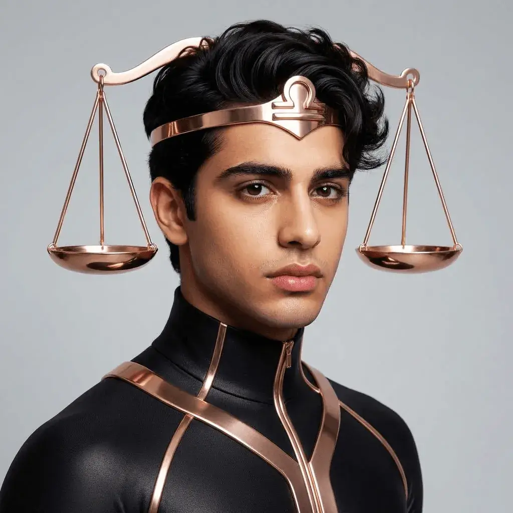 Libra Zodiac Portrait