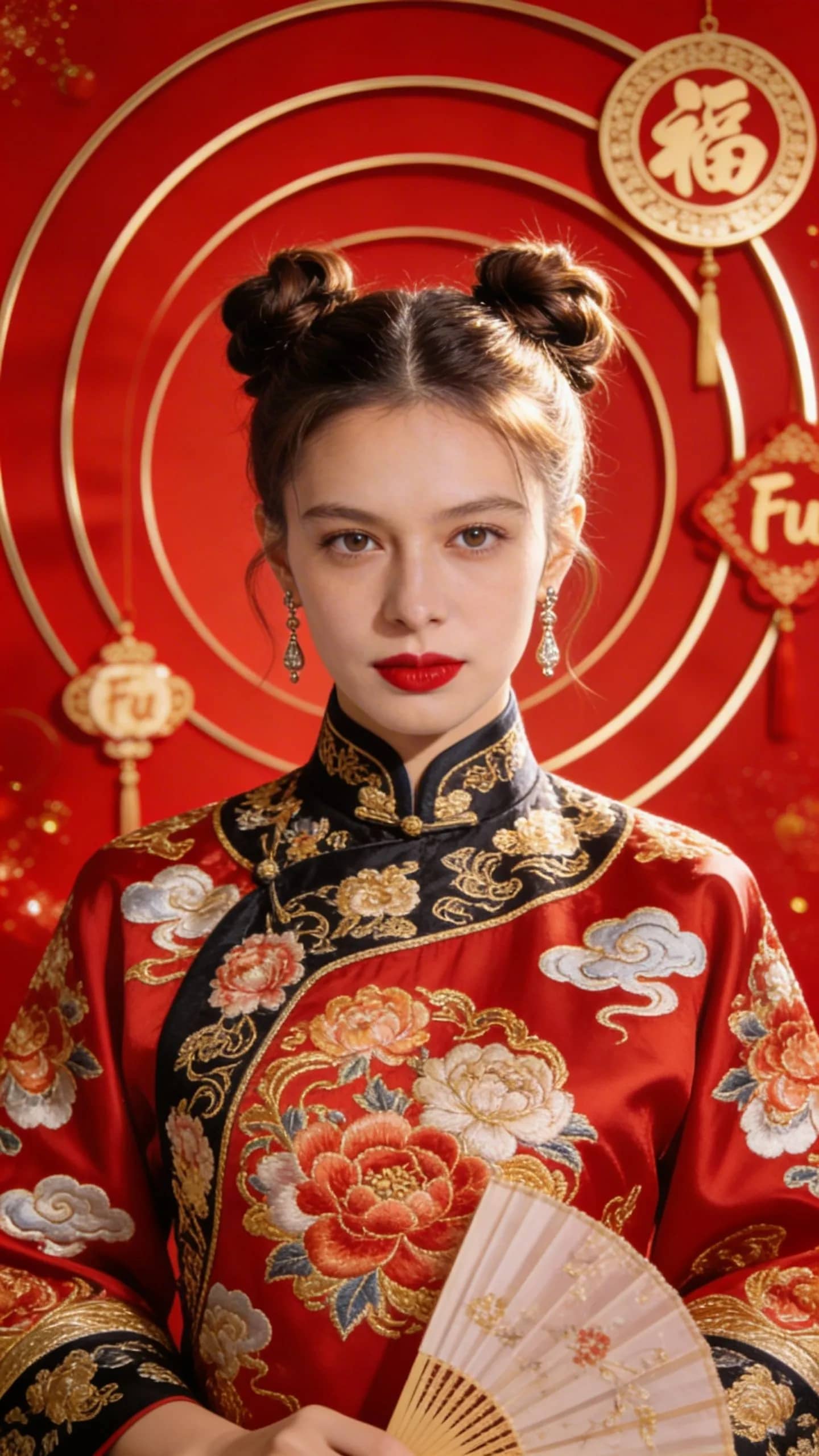 Cultural Celebration Portrait