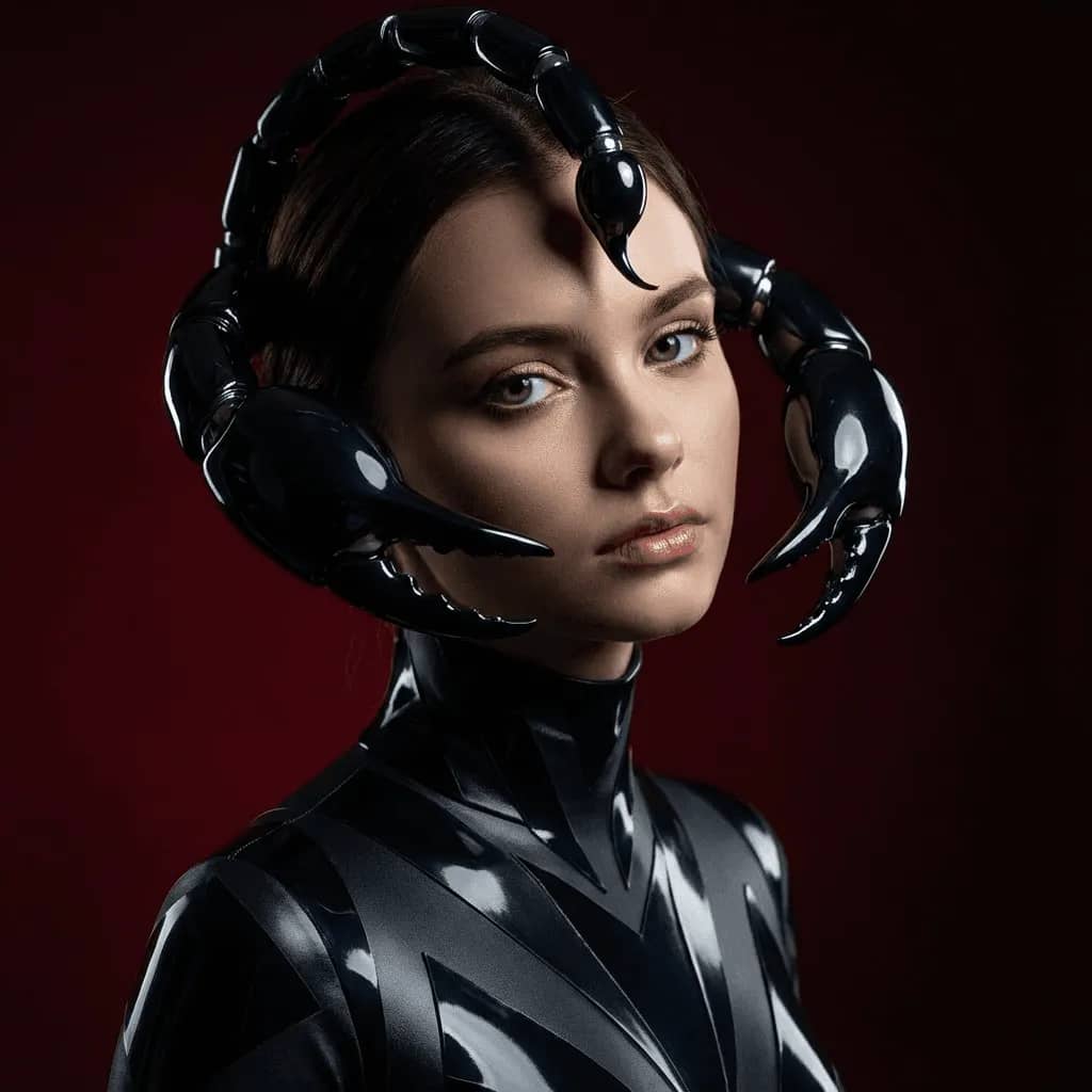 Scorpio Zodiac Portrait