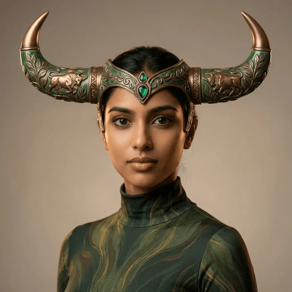 Taurus Zodiac Portrait